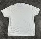 Robert Graham Mens 2XL White Aaron Paisley Contrast Knit Polo Shirt Rare
