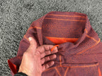 Lululemon Womens 6 Orange Crackle Fast and Free High-Rise Shorts