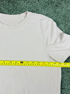 Lululemon Womens 10 Blush Pink Love Crew T-Shirt Curved Hem