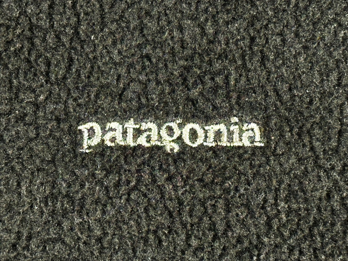 Vintage 90s Patagonia Synchilla Fleece Vest Mens XL Black 24 Hours of Moab