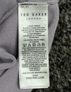 Ted Baker London Liliiee Light Purple Lilac Knit Front Zip Skater Dress Size 3