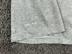 Nike Mens XL Heather Grey Elite World Long Sleeve T-Shirt Dri-Fit