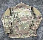 US Army OCP FRACU Combat Jacket  Regular Flame Resistant Multicam Coat Sz Medium
