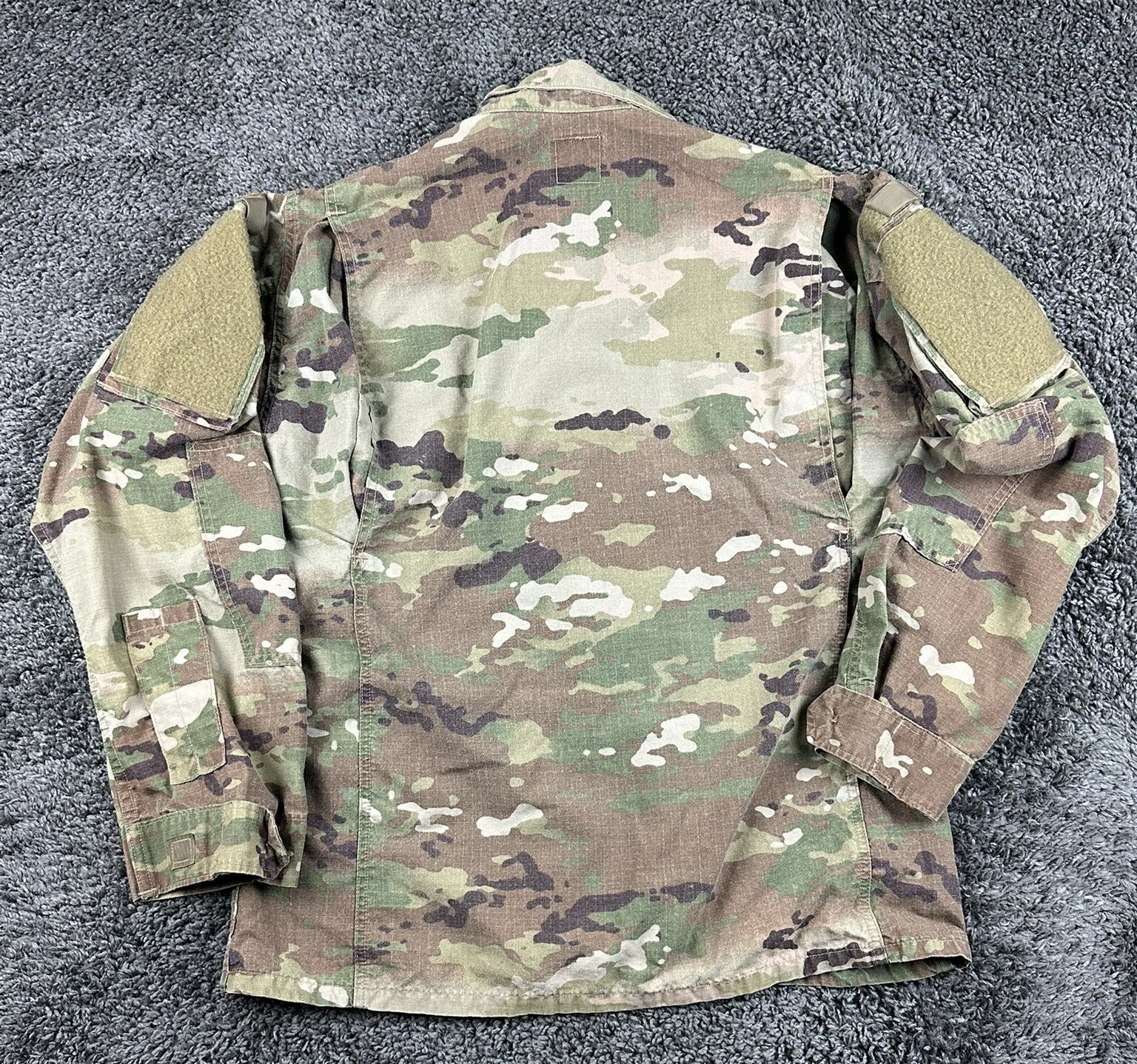 US Army OCP FRACU Combat Jacket  Regular Flame Resistant Multicam Coat Sz Medium