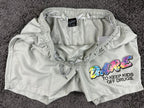 DARE To Keep Kids Off Drugs Swim Trunks Men Gray Board Shorts Sz Large