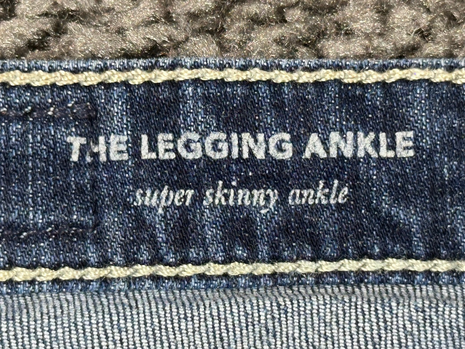AG Adriano Goldschmied The Legging Ankle Jeans Womens Blue Skinny Sz 24R