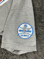 Streetwise Mens XL Gray LA Dopest Fernando Valenzuela Baseball T-Shirt