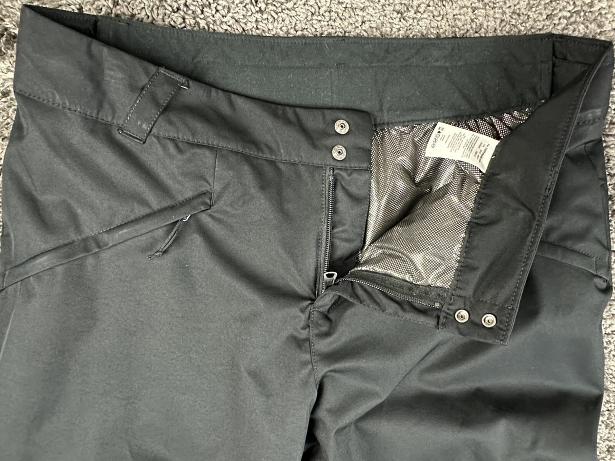 Columbia Womens XL Short Bugaboo Omni-Heat Waterproof Snow Ski Pants Black