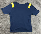 Cal Berkeley Golden Bears T Shirt Womens XXL Blue V Neck Short Sleeve