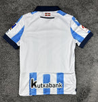 Macron Jersey Mens S Real Sociedad Home Soccer Shirt Blue White