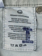 AG Adriano Goldschmied The Prima Ankle Corduroy Pants  Gray Slim Women Size 28R