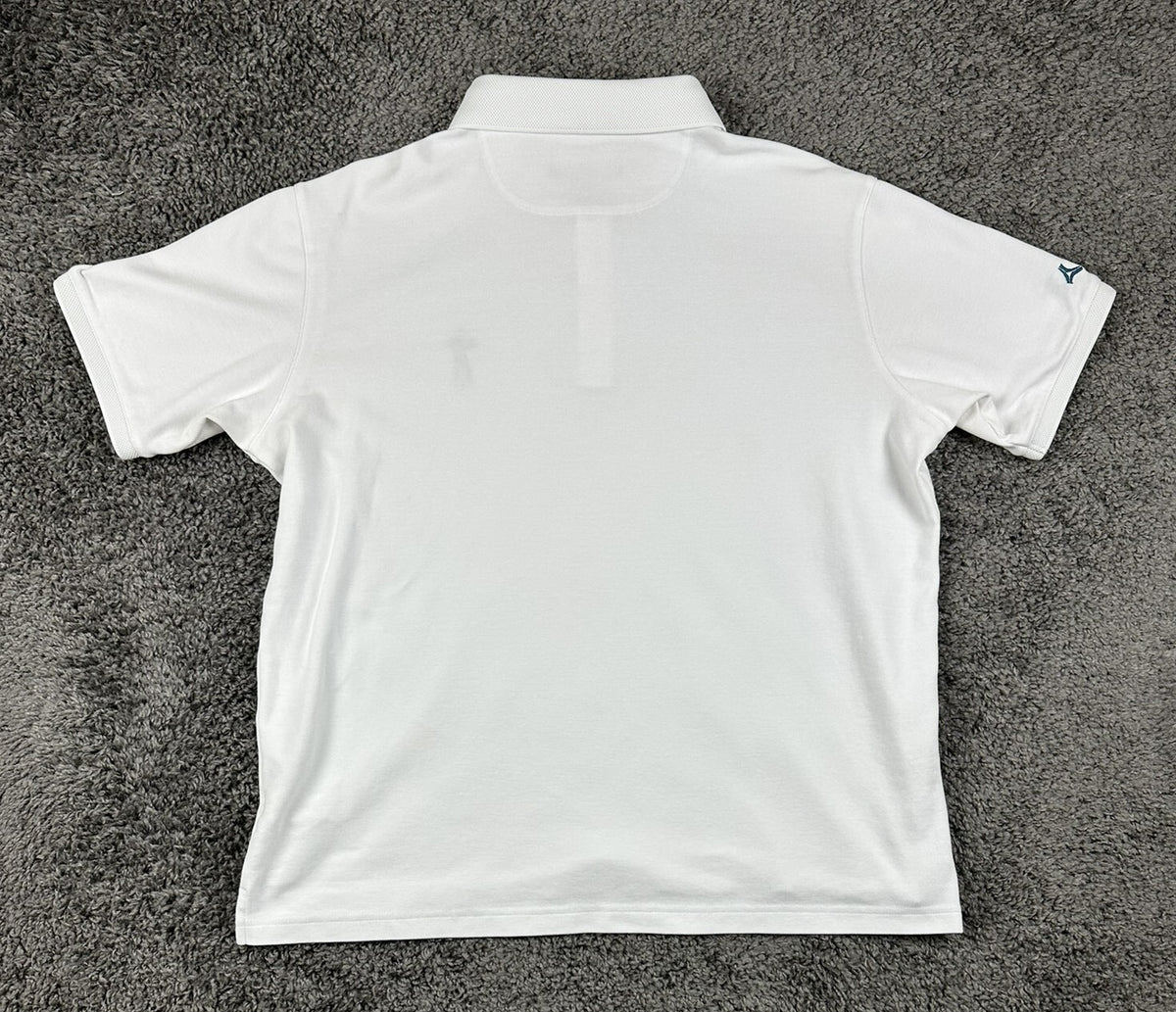Eastside Golf Men's Core Pique AMP Golf Polo Shirt Bright White XL