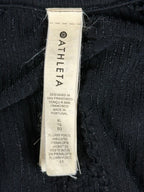Athleta Womens XL Flurry Force Insulated PrimaLoft Jacket 2.0 Black Full Zip
