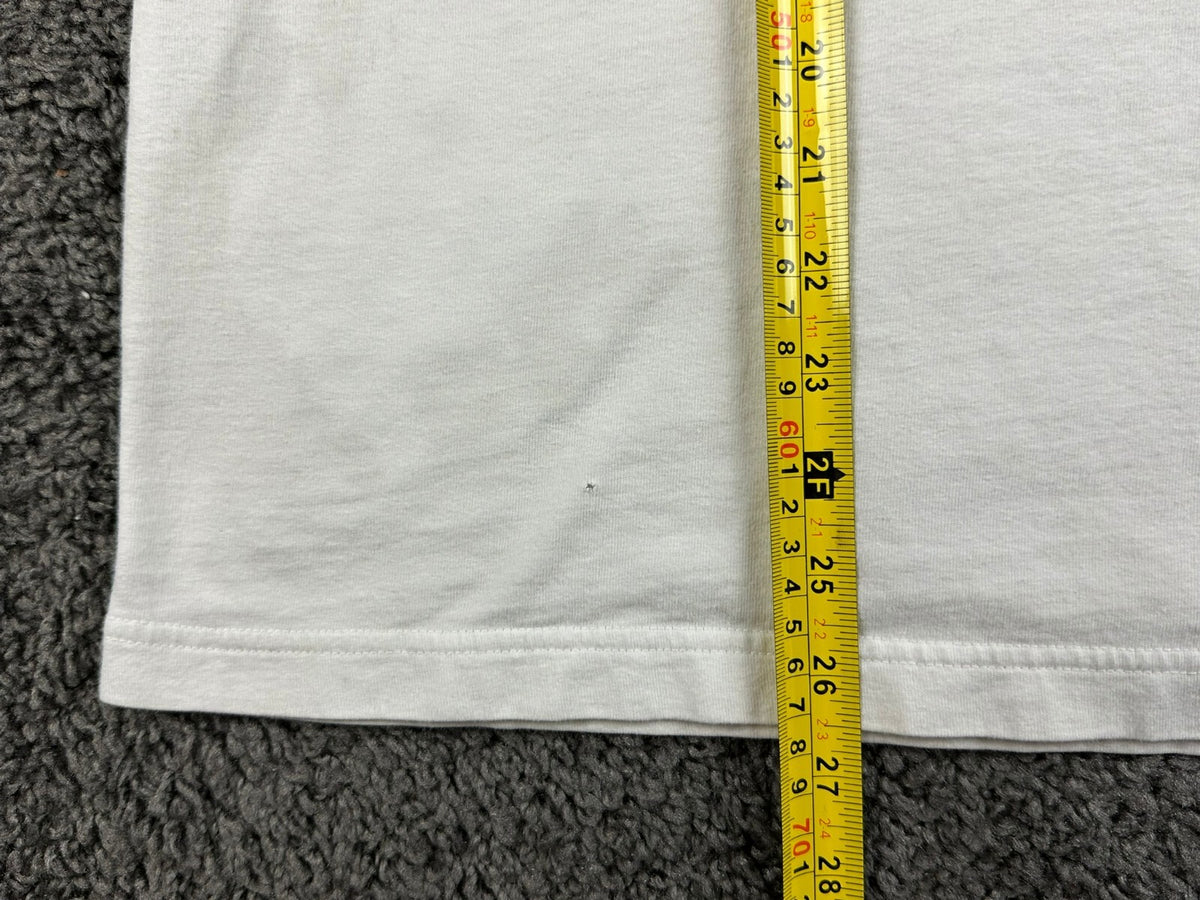 Uniqlo UT Pokemon Meguru Yamaguchi T-Shirt Mens M White Pikachu Tail Graphic Tee