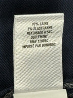 Bonobos Mens Dress Pants 29x32 Slim Fit Grey Blue Plaid Wool Blend Flat Front