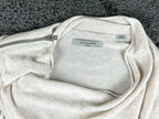 AllSaints Womens Size S Drina 100% Merino Wool Beige Asymmetric Zip Cardigan Top