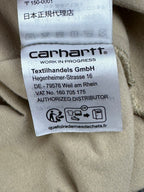 Carhartt WIP Mens XL Wall Beige Dandelion Script Organic T-Shirt