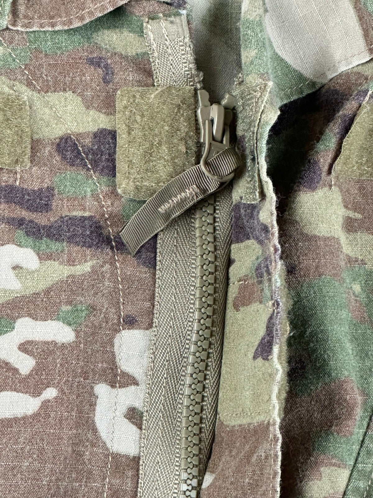 US Army OCP FRACU Combat Jacket  Regular Flame Resistant Multicam Coat Sz Medium