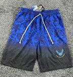 US Air Force Board Shorts Swim Trunks Hawaiian Floral Ombre JWM USAF 2XL NWT