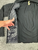 Athleta Womens XL Flurry Force Insulated PrimaLoft Jacket 2.0 Black Full Zip