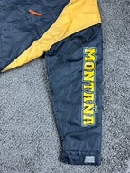 Point Zero Action Factory Montana Jacket Men Navy Yellow Weatherproof Sz M NWT
