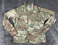 US Army OCP FRACU Combat Jacket  Regular Flame Resistant Multicam Coat Sz Medium