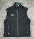 Vintage 90s Patagonia Synchilla Fleece Vest Mens XL Black 24 Hours of Moab