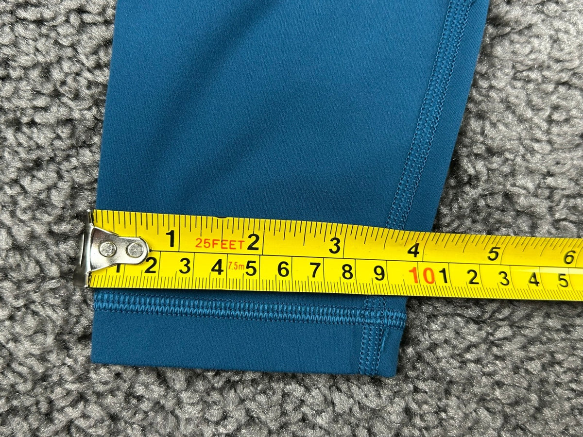 Athleta Womens XS Ultra High Rise Elation 7/8 Tight Leggings Blue Yoga