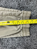 Union Mens M Khaki Stretch Cargo Jogger Pants Zipper Pockets