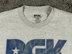 DGK All Day 02 T-Shirt Mens Gray Dirty Ghetto Kids Skateboard Tee Shirt Sz Large