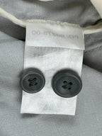 Outerknown Mens Beach Trouser Pants Gray Hemp Cotton Button Fly Sz 31