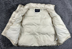 Urban Research Sonny Label Puffer Vest Womens Free Gold Japanese Streetwear Crop