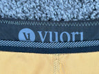 Vuori Cruise Boardshorts Mens L 36 Tan Polka Dot Camo 4-Way Stretch Swim Trunks