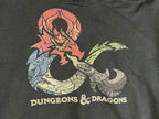 Dungeons And Dragons Hoodie Youth XL Black Dragon Graphic Pullover Sweatshirt
