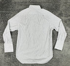 Charles Tyrwhitt Mens 16.5/34 Striped Dress Shirt French Cuff 100% Cotton