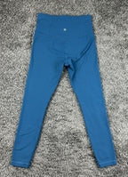 Athleta Womens XS Ultra High Rise Elation 7/8 Tight Leggings Blue Yoga