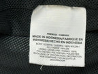 Nike Mens Team Sideline Rain Jacket Black Hooded Windbreaker Full Zip Sz XL
