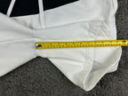 Nike NSW HBR Big Swoosh Fleece Shorts Mens XL White Black AR3161-100