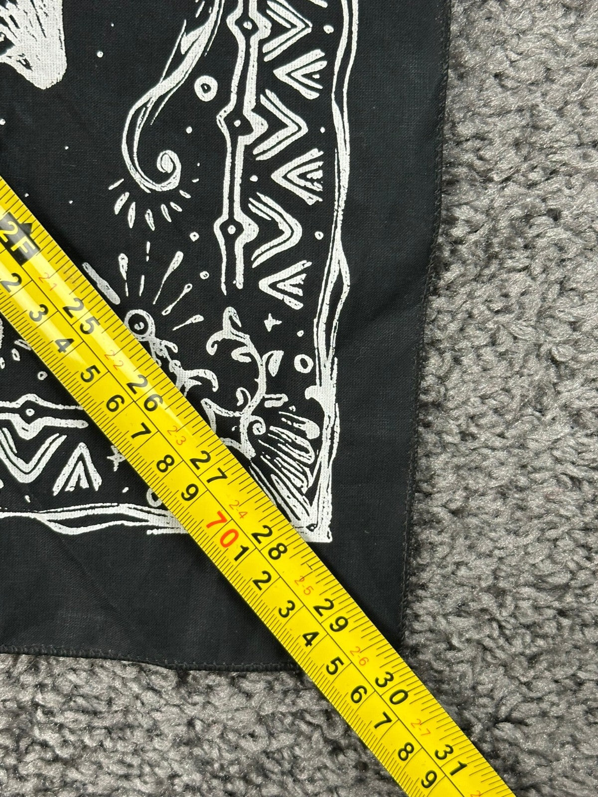 Shaboozey The Outlaw Cherie Lee Black White Graphic Print Bandana Tour Merch