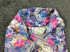 Athleta Elation Capris Floral High Rise Leggings Medium M Activewear