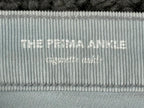 AG Adriano Goldschmied The Prima Ankle Corduroy Pants  Gray Slim Women Size 28R