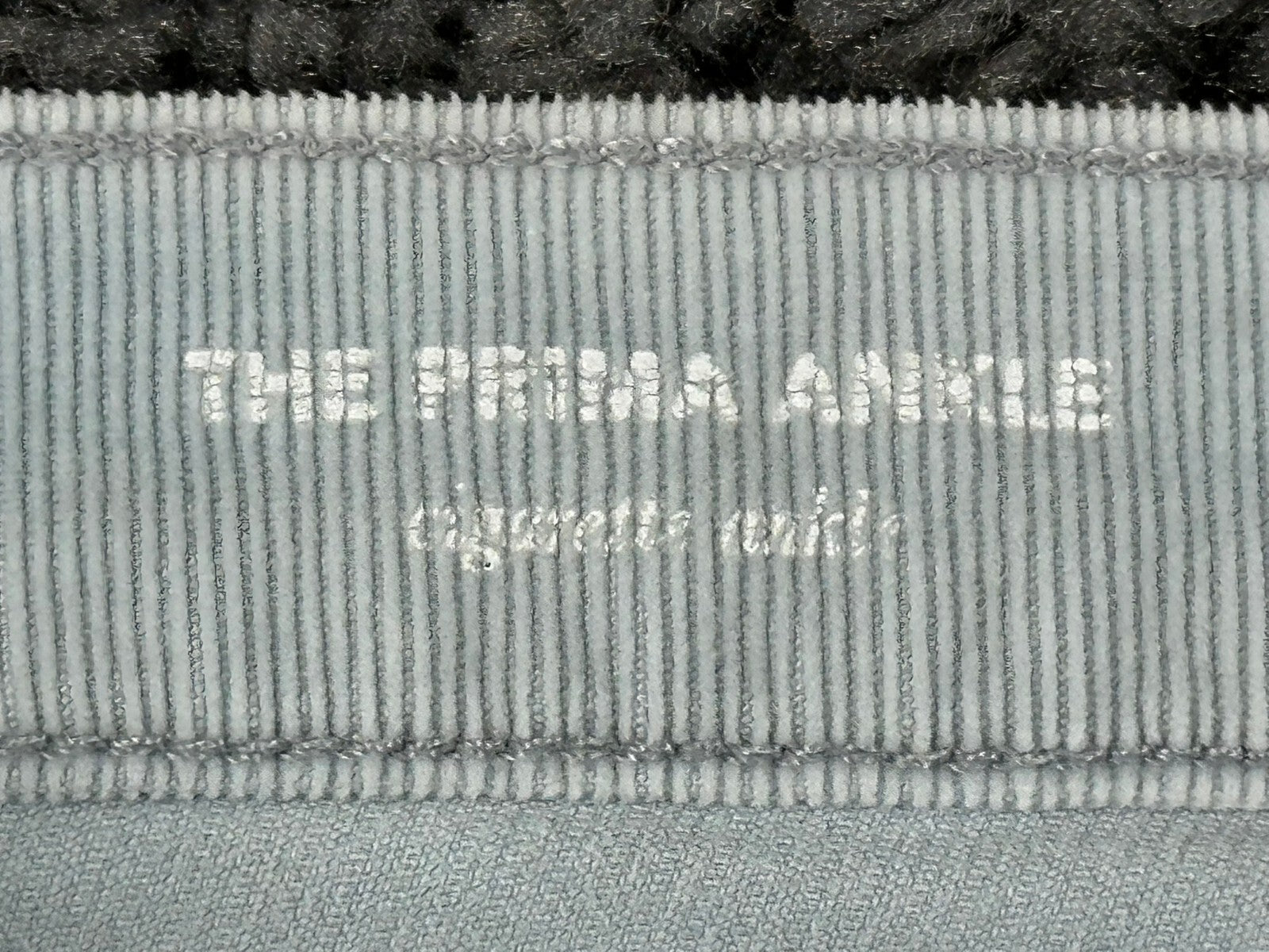 AG Adriano Goldschmied The Prima Ankle Corduroy Pants  Gray Slim Women Size 28R
