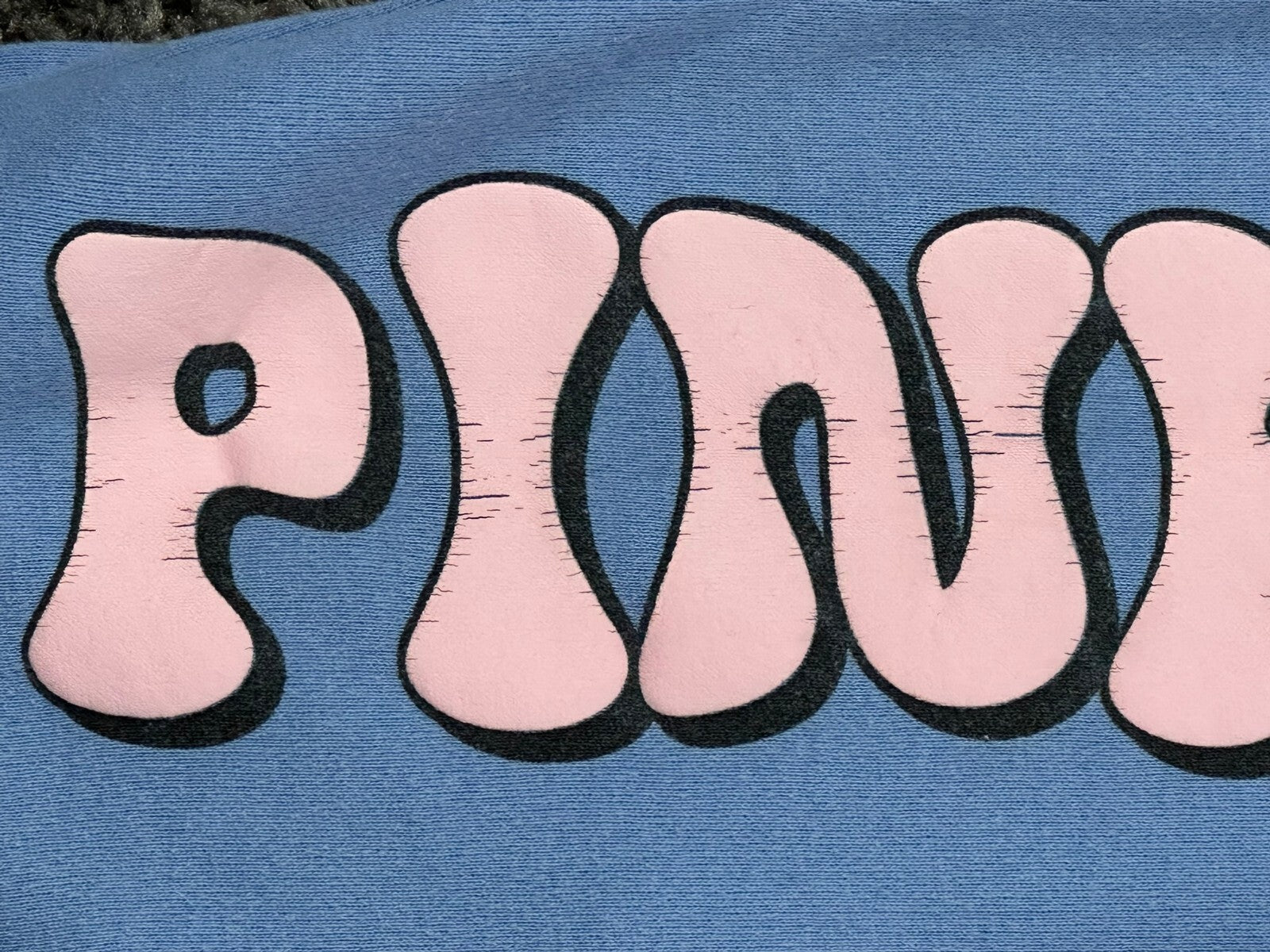 Pink Floyd Wish You Were Here Sweatpants Unisex Blue Graphic Joggers Sz L