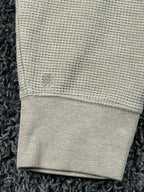 Athleta Coaster Luxe Waffle Jogger Pants Womens Beige High Rise Tencel Sz M