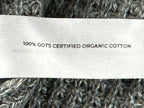 VETTA Capsule Organic Cotton Waffle Knit Crewneck Sweater Size XS Luxury