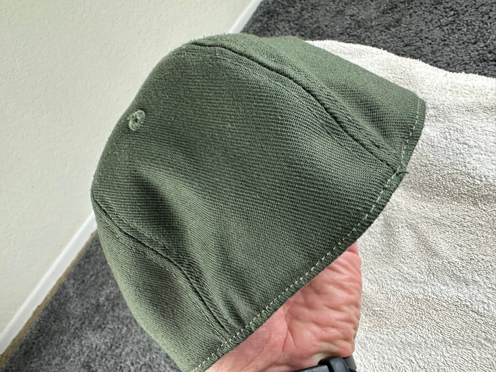 Boy Scouts of America BSA Olive Green Flexfit Stretch Uniform Cap Baseball Hat