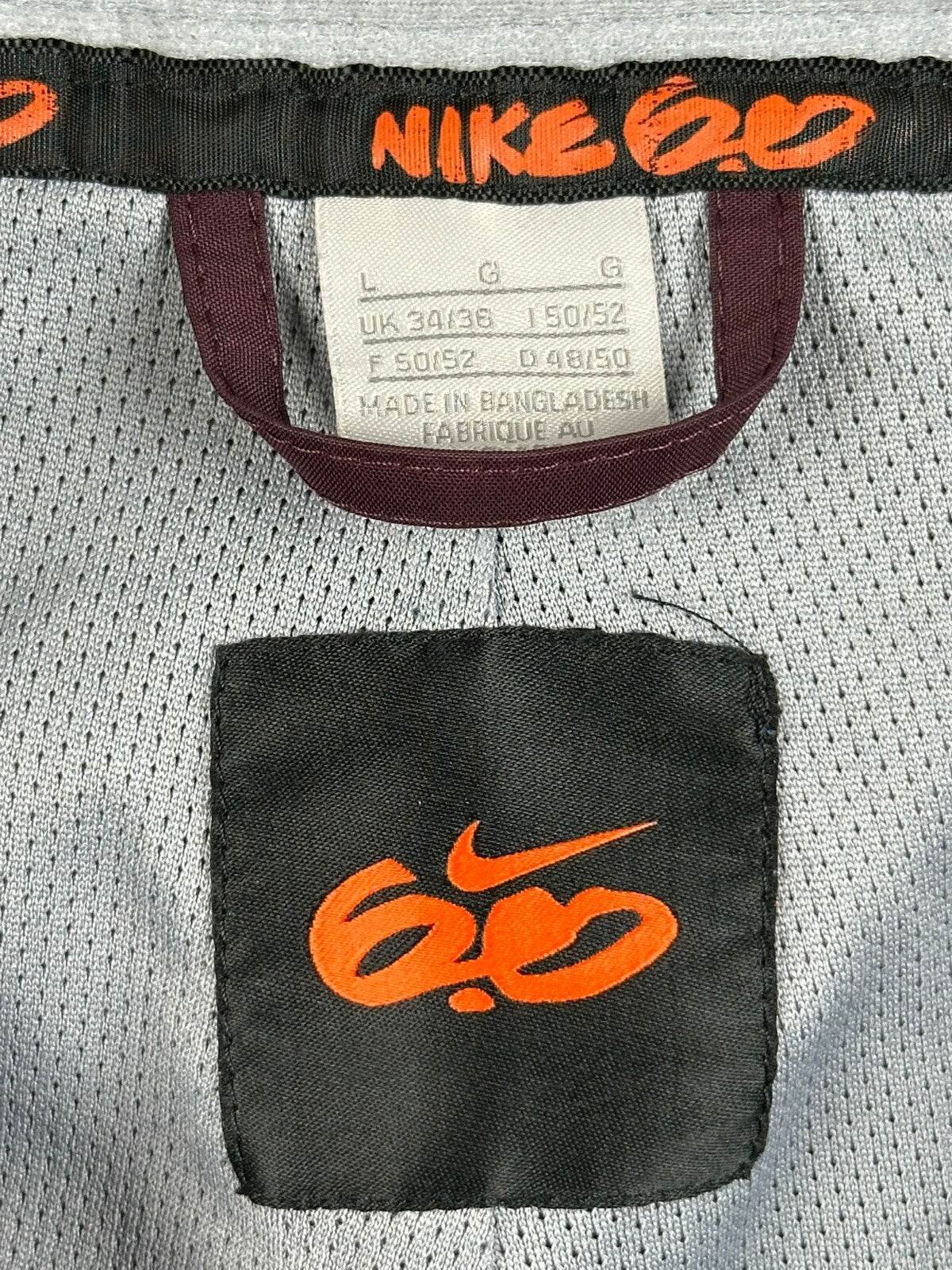 Nike 6.0 Mens L Burgundy Cargo Snowboard Ski Pants Vented Zip Hem Y2K