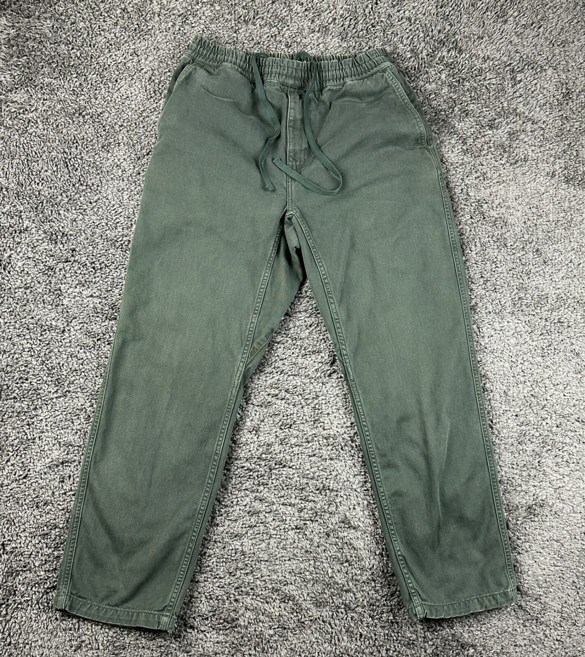 Carhartt WIP Green Organic Cotton Drawstring Lounge Pants Green Medium M