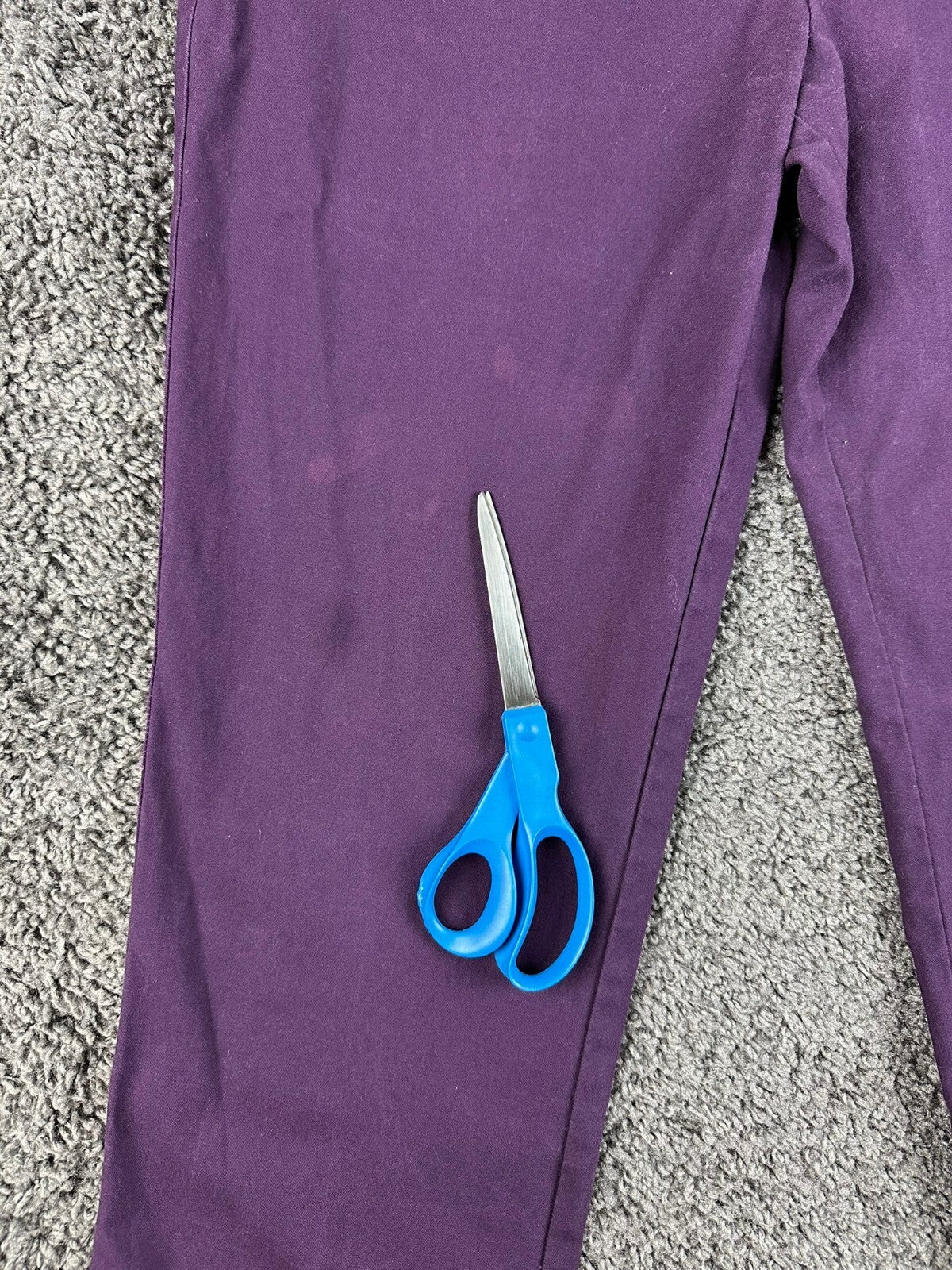 Joe Bananas Mens Chinos Pants Purple Size 36x29 Trousers Slacks Cotton