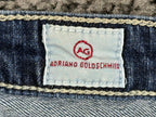 AG Adriano Goldschmied The Legging Ankle Jeans Womens Blue Skinny Sz 24R